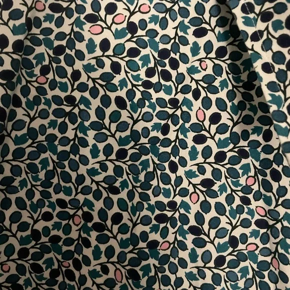 LL Bean floral button up shirt. NWOT. - Picture 3 of 4